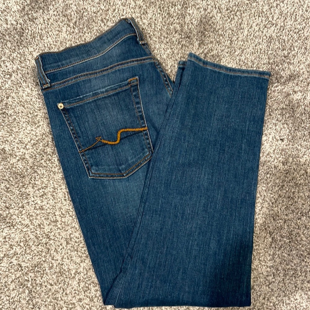 7 For All Mankind Josefina Skinny Boyfriend Jean - Size 28